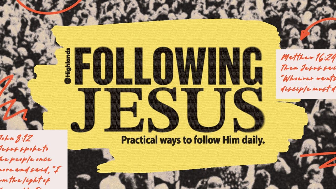 Following Jesus