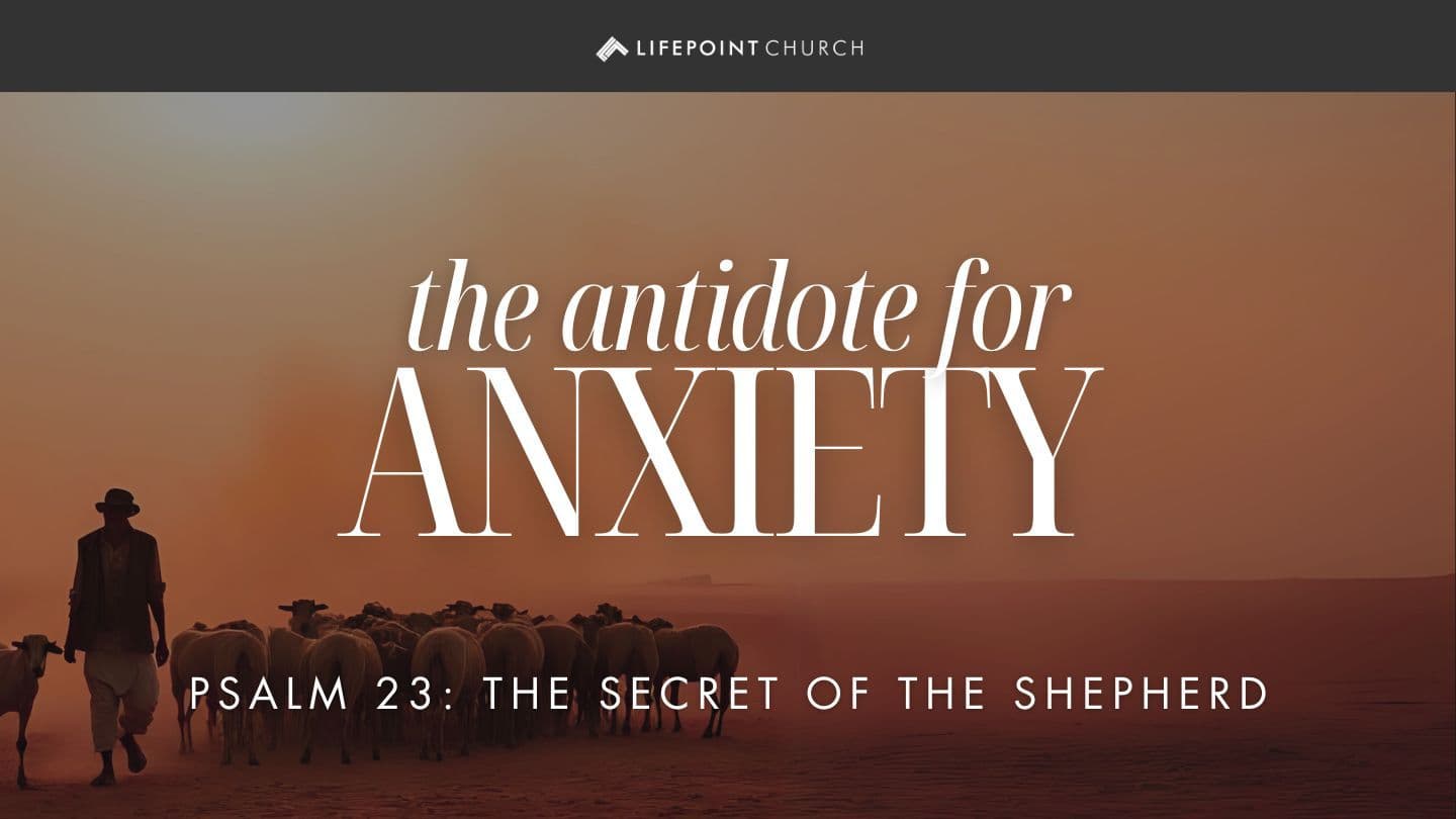 The Antidote for Anxiety