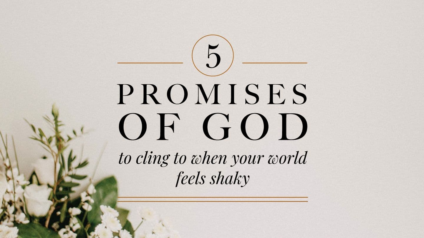 Love God Greatly - 5 Promises of God to Cling to When Your World Feels Shaky
