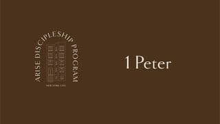 The Book of 1 Peter - ARISE