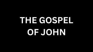 Gospel of John Student Devotional