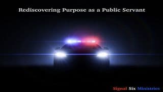 Rediscovering Purpose as a Public Servant