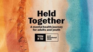 Held Together: A Mental Health Journey for Adults and Young People | Lent Devotional 2026