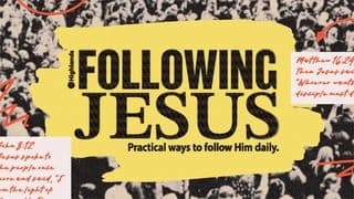 Following Jesus